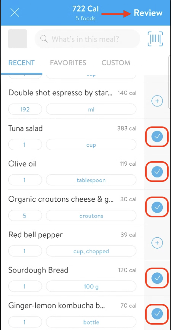 Calories or Full Macro Tracking (In-App) – ABC Trainerize Help Center