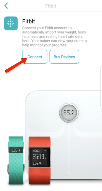 How does a client connect their Fitbit to Trainerize? – Trainerize Help