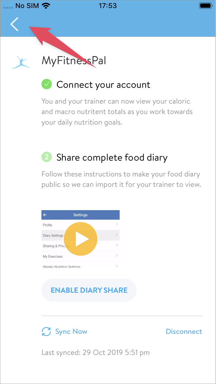 How does a client connect MyFitnessPal to Trainerize? – ABC Trainerize Help  Center